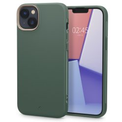   Apple iPhone 14 Plus, Szilikon tok, Magsafe töltővel kompatibilis, Spigen Ciel Cyril Ultra Color Mag, zöld