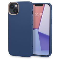   Apple iPhone 14 Plus, Szilikon tok, Magsafe töltővel kompatibilis, Spigen Ciel Cyril Ultra Color Mag, kék