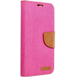   Samsung Galaxy S23 Plus SM-S916, Oldalra nyíló tok, stand, Canvas Book, rózsaszín
