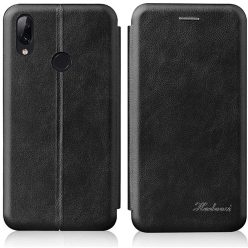   Apple iPhone 15 Plus, Oldalra nyíló tok, stand, Wooze Protect And Dress Book, fekete