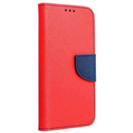 Huawei Nova Plus, Oldalra nyíló tok, stand, Fancy Book, piros