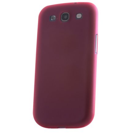 Samsung Galaxy Ace 2 i8160, ultravékony hátlap védőtok, piros