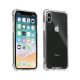 Samsung Galaxy M10 SM-M105F, TPU szilikon védőkeret, akril hátlap, közepesen ütésálló, Armor Jelly Case, Roar, átlátszó