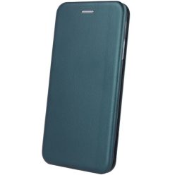   Huawei P40, Oldalra nyíló tok, stand, Forcell Elegance, zöld