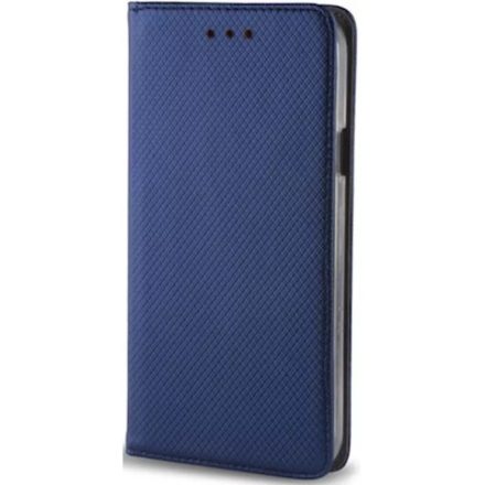 Huawei P Smart (2020), Oldalra nyíló tok, stand, Smart Magnet, sötétkék
