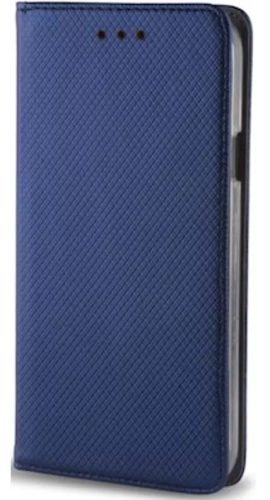 Huawei P Smart (2020), Oldalra nyíló tok, stand, Smart Magnet, sötétkék