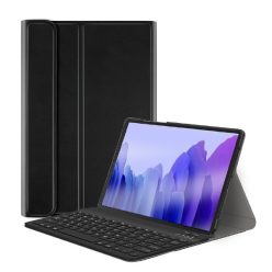   Huawei MatePad T10 (9.7) / T10s (10.1), Bluetooth billentyűzetes, mappa tok, billentyűzet világítás, mágneses rögzítés, Wooze Illuminated, fekete