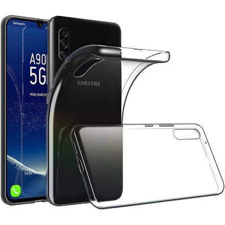 Samsung Galaxy S21 Ultra 5G SM-G998, Szilikon tok, ultravékony, átlátszó
