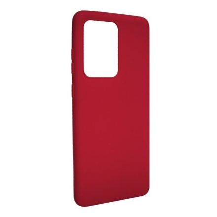 Samsung Galaxy S20 Ultra 5G SM-G988, Szilikon tok, piros