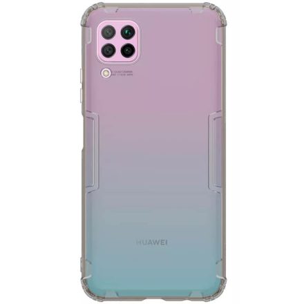 Huawei P40 Lite, Szilikon tok, Nillkin Nature, ultravékony, szürke
