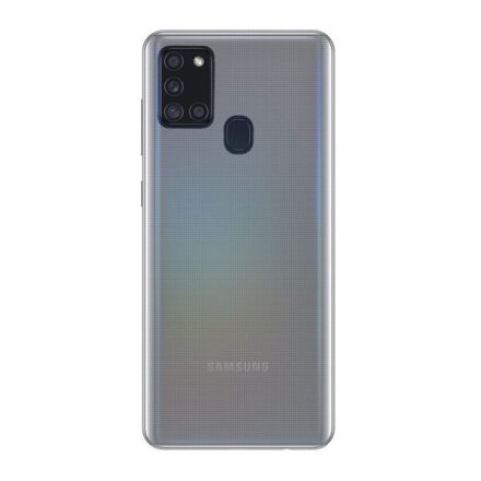 Samsung Galaxy A21s SM-A217F, Szilikon tok, ultravékony, átlátszó