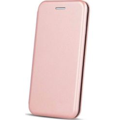   Apple iPhone 15 Plus, Oldalra nyíló tok, stand, Forcell Elegance, vörösarany