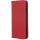 Samsung Galaxy S23 FE SM-S711, Oldalra nyíló tok, valódi bőrtok, stand, Smart Pro, piros