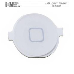 iPhone 4 Home gomb csere - Fehér ( külső - műanyag)