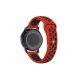 XPRO™ Samsung Galaxy Watch / Gear S3 lélegző szíj piros / fekete S méret 22mm