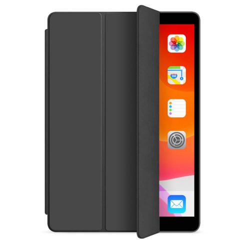 Smart book tok szilikon hátlappal fekete, Ipad Air 10,9" (2020) készülékhez