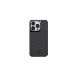    Pitaka MagEZ PRO 3 tok Black / Grey Twill 1500D Apple iPhone 14 Pro készülékhez - MagSafe rögzítéssel