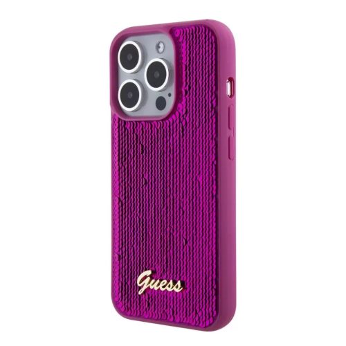 Guess tok Magenta Apple Iphone 15 készülékhez GUHCP15SPSFDGSF