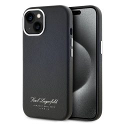   Karl Lagerfeld tok fekete KLHCP15SPGWCMKHK Apple Iphone 15 készülékhez