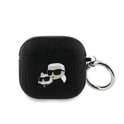   Karl Lagerfeld tok fekete KLA4PGKCPK Apple Airpods 4 készülékhez