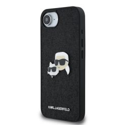   Karl Lagerfeld tok fekete KLHCPSE4PFGKCPK Apple Iphone 16e készülékhez