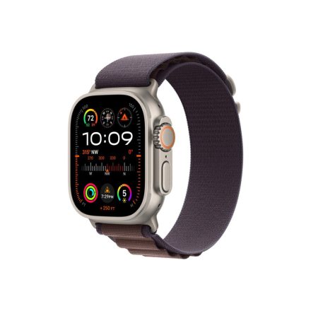Apple Watch Ultra 2 GPS+Cellular 49mm Titanium with Alpine Loop Strap Indigo - M/L (MREW3CM/A)