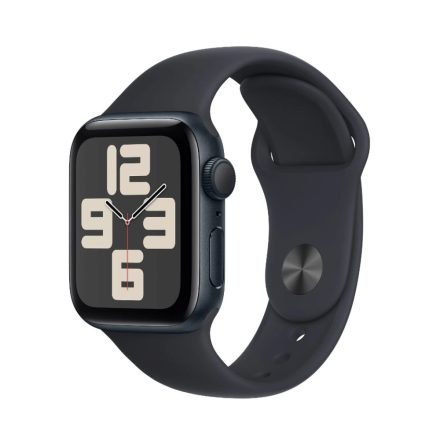 Apple Watch SE (2023) GPS 40mm Midnight Aluminium Case with Sport Band S/M - Midnight (MR9X3QH/A)
