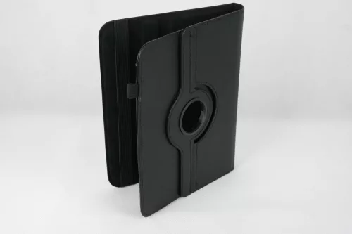 PM - Univerzális 7" Tablet Tok 360fokban elforgatható kitámasztható - Fekete