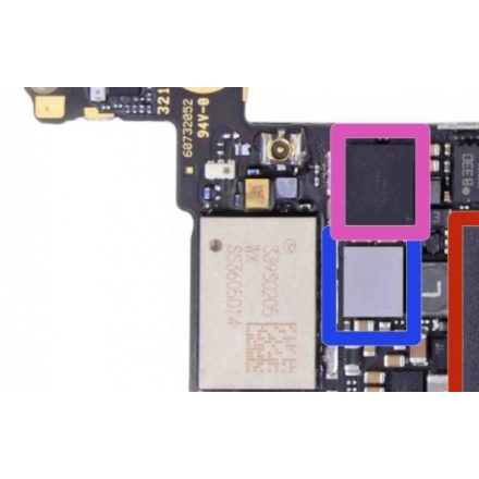 iPhone 5S Touch IC csere (Digitizer-érintőkijelző vezérlő IC)